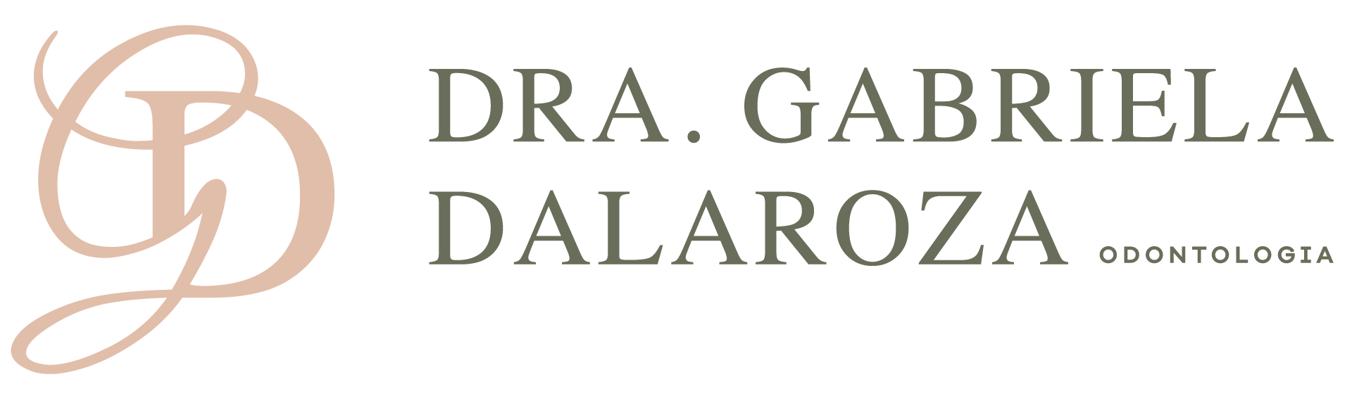 Dra. Gabriela Dalaroza · Odontologia